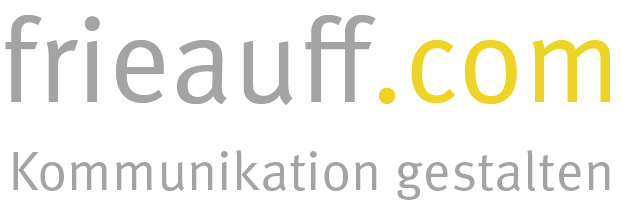 frieauff.com Kommunikation gestalten - Grafikdesign Webdesign Grafiker Webdesigner für Unternehmen, Selbständige, NGOs, Vereine und Organisationen